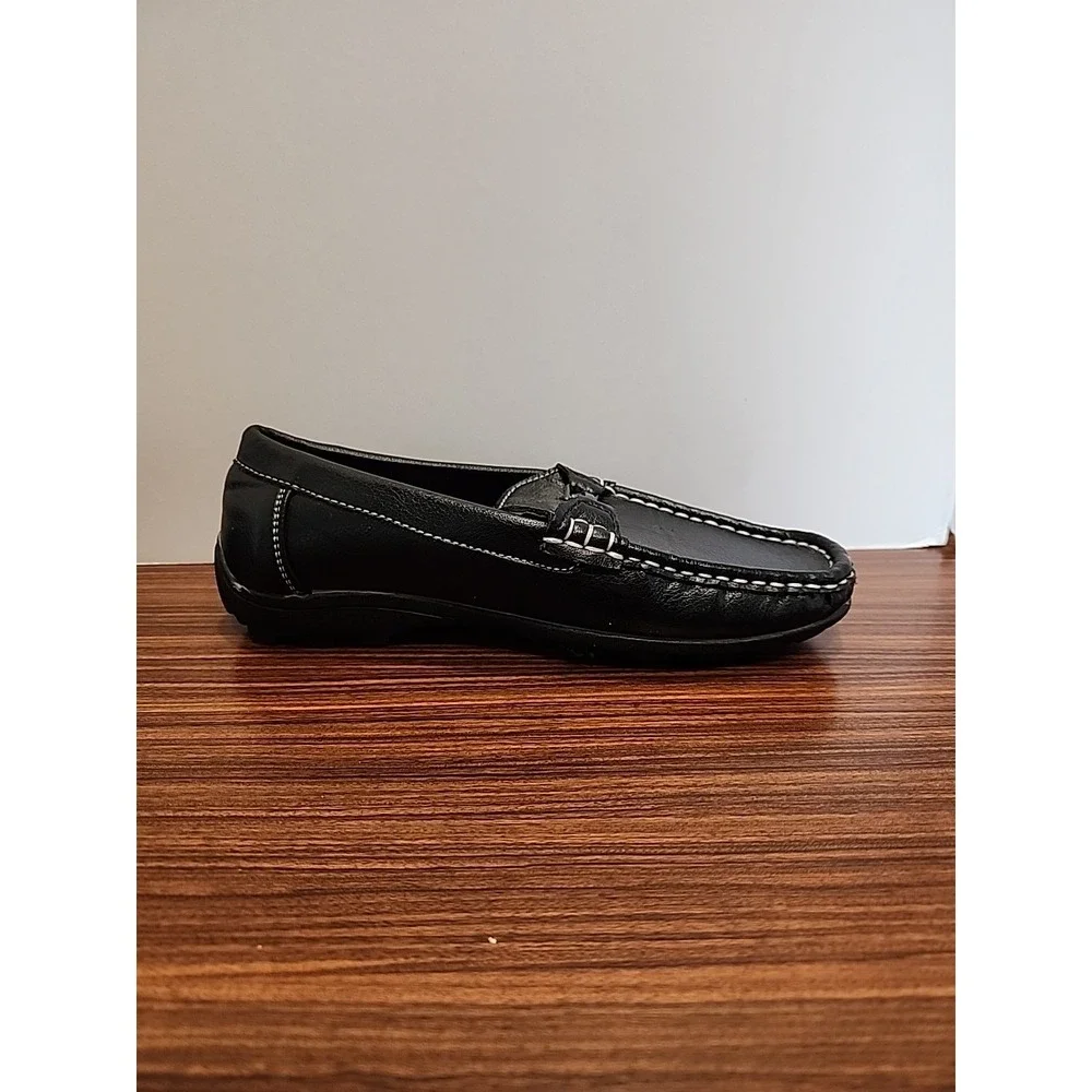 Steve Harvey Celebrity‎ Edition Aligo Shoes Sz 12 Black Dress Comfort Loafers